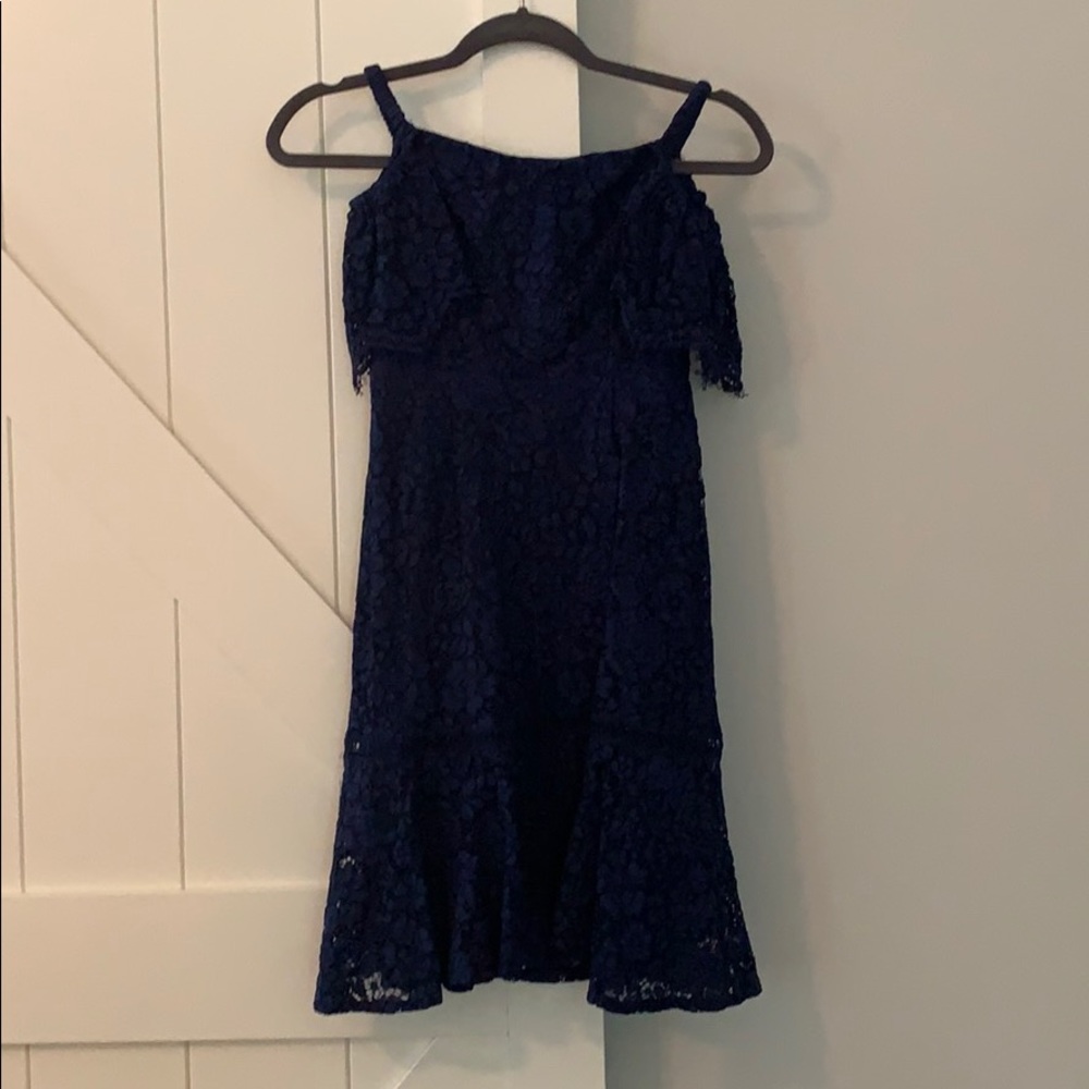 Maniju off the shoulder lace dress
